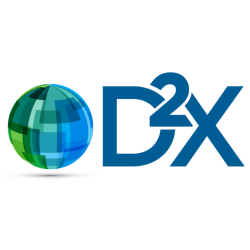 D2X logo